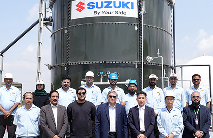 Pak Suzuki Motor Starts Operation of Biogas Plant and Solar Power Generation Facilities